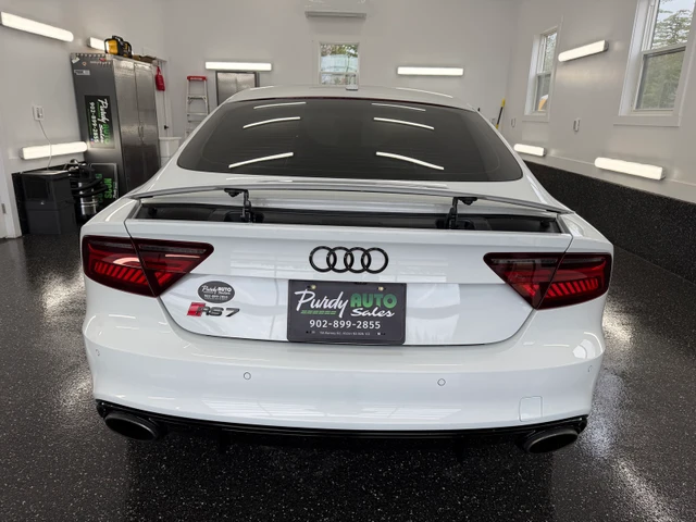 2016 Audi Rs7, bílá, 159 000 km, dovoz Kanada — foto 3 z 5