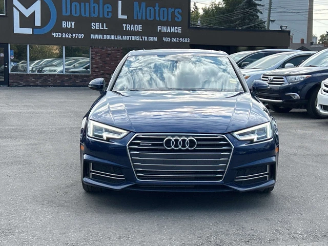 2017 Audi A4 Progressiv, modrá, 172 285 km, dovoz Kanada — foto 2 z 20