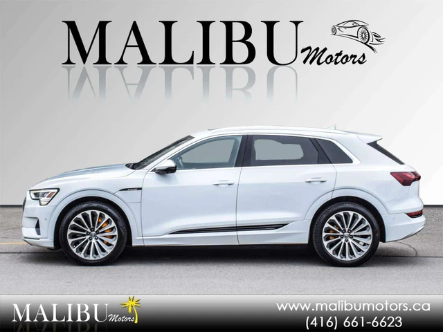 2019 Audi E-Tron Technik, bílá, 188 713 km, dovoz Kanada — foto 3 z 5