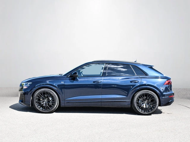 2026 Audi Q8 Technik, modrá, 9 041 km, dovoz Kanada — foto 3 z 5