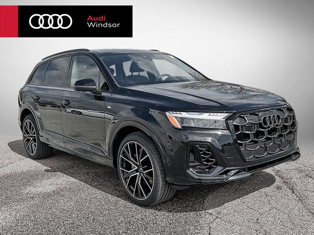 2026 Audi Q7 Technik, černá, 28 km, dovoz Kanada — foto 1 z 20 2026 Audi Q7 Technik, černá, 28 km, dovoz Kanada — foto 1 z 20