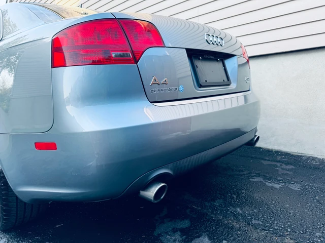 2006 Audi A4, šedá, 124 000 km, dovoz Kanada — foto 2 z 5