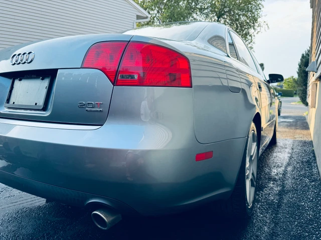 2006 Audi A4, šedá, 124 000 km, dovoz Kanada — foto 3 z 5