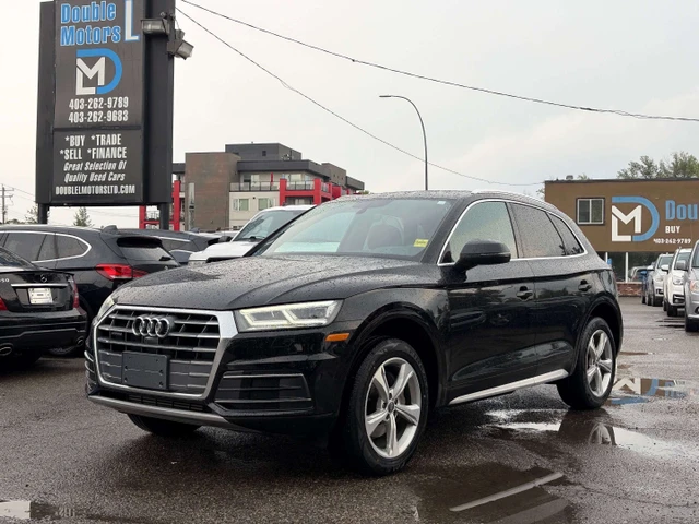 2018 Audi Q5 Progressiv, černá, 155 166 km, dovoz Kanada — foto 1 z 19 2018 Audi Q5 Progressiv, černá, 155 166 km, dovoz Kanada — foto 1 z 19
