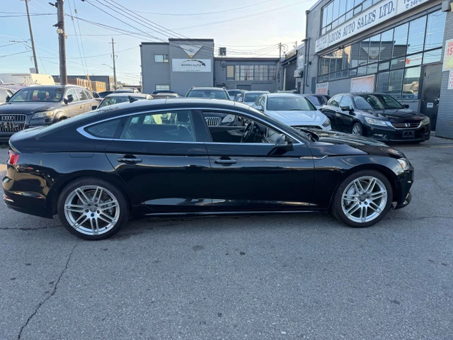2018 Audi A5 Technik, černá, 161 148 km, dovoz Kanada — foto 4 z 18