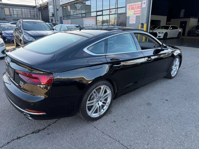 2018 Audi A5 Technik, černá, 161 148 km, dovoz Kanada — foto 5 z 18