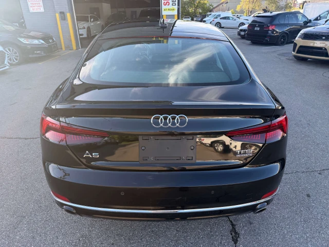 2018 Audi A5 Technik, černá, 161 148 km, dovoz Kanada — foto 6 z 18