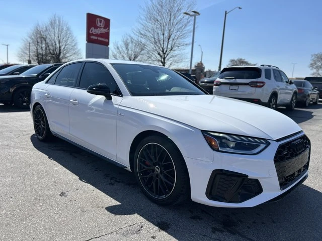2024 Audi A4 Progressiv, bílá, 33 369 km, dovoz Kanada — foto 5 z 20