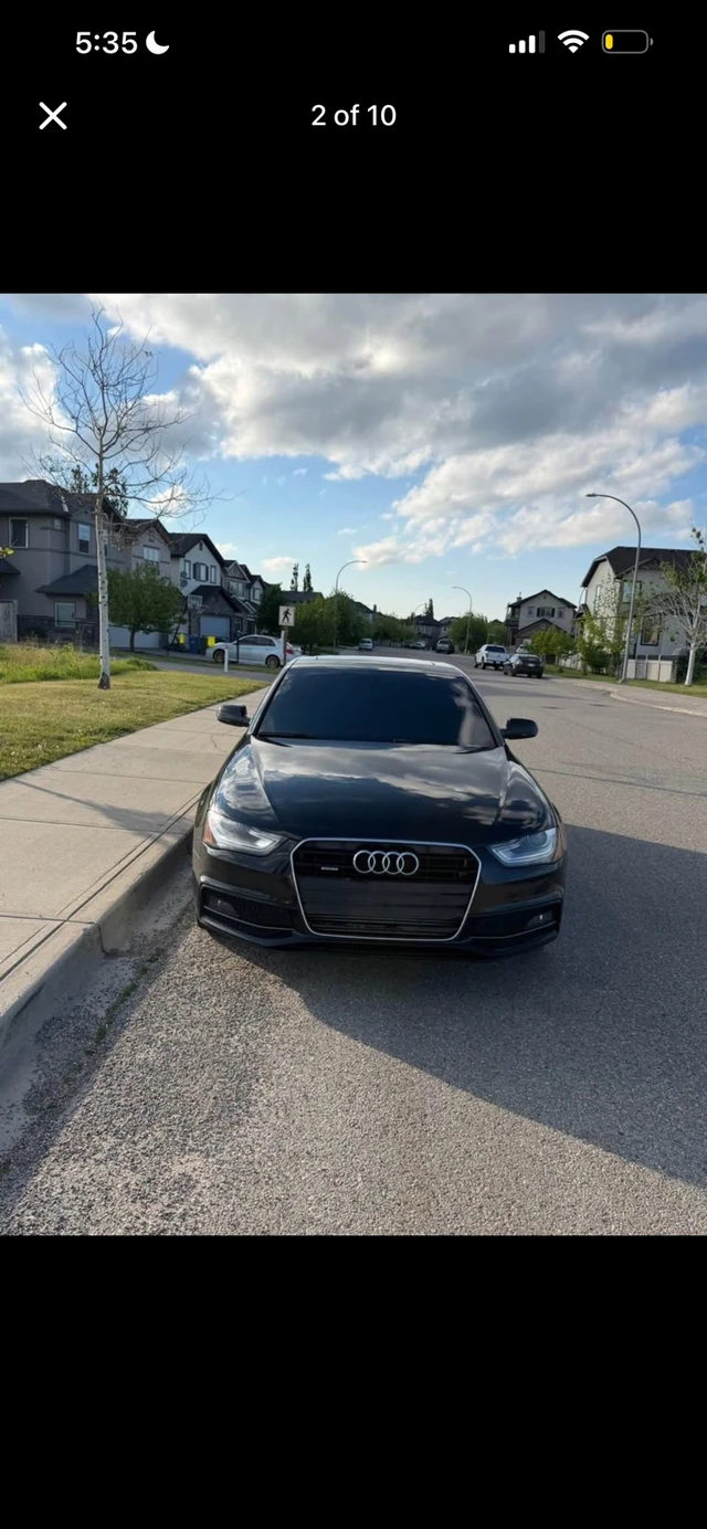 2015 Audi A4, 165 000 km, dovoz Kanada — foto 2 z 5