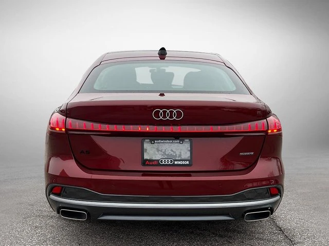 2025 Audi A5 Progressiv, červená, 2 675 km, dovoz Kanada — foto 6 z 20