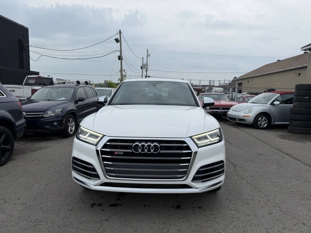 2018 Audi Sq5 Progressiv, bílá, 176 811 km, dovoz Kanada — foto 4 z 5