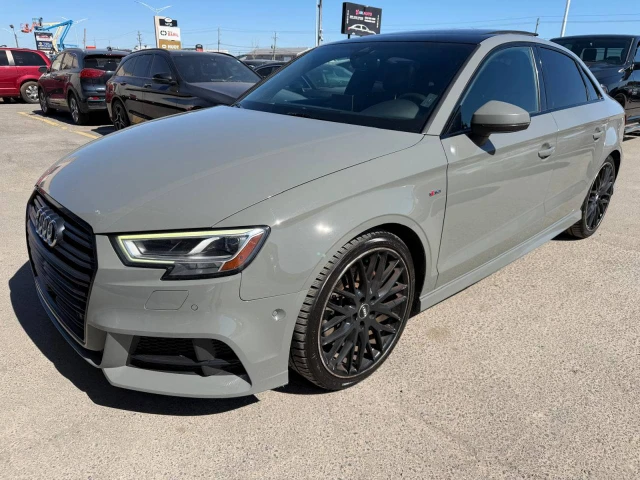 2020 Audi A3 Technik, šedá, 173 554 km, dovoz Kanada — foto 3 z 5