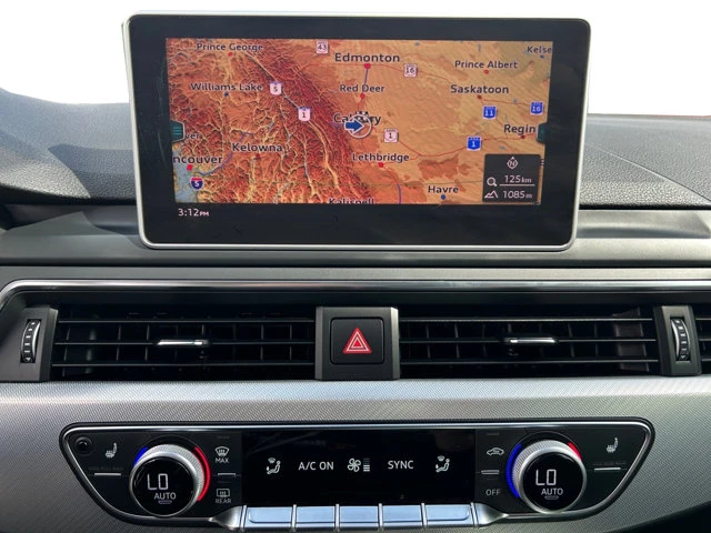 2017 Audi A4 Progressiv / AWD, bílá, 118 959 km, dovoz Kanada — foto 15 z 18