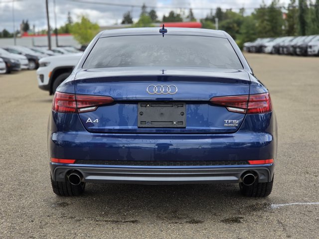 2018 Audi A4 Technik, modrá, 107 944 km, dovoz Kanada — foto 5 z 20