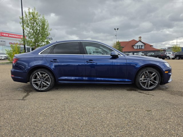 2018 Audi A4 Technik, modrá, 107 944 km, dovoz Kanada — foto 8 z 20