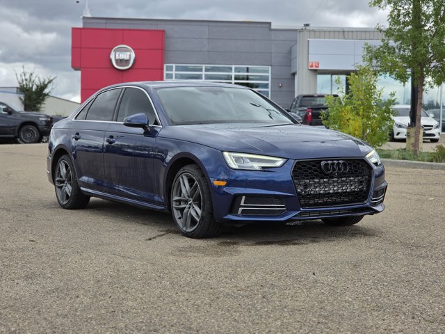 2018 Audi A4 Technik, modrá, 107 944 km, dovoz Kanada — foto 9 z 20