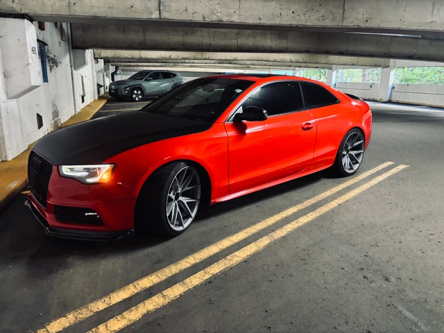2014 Audi S5 Technik, červená, 99 800 km, dovoz Kanada — foto 2 z 5