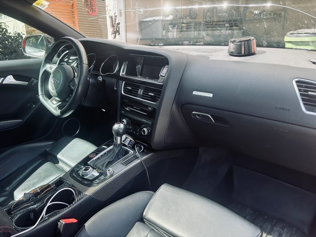 2014 Audi S5 Technik, červená, 99 800 km, dovoz Kanada — foto 5 z 5