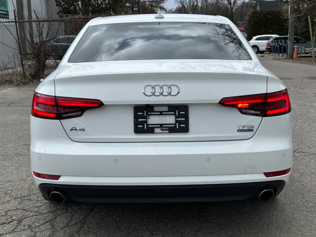 2017 Audi A4 Premium, bílá, 146 504 km, dovoz Kanada — foto 4 z 5