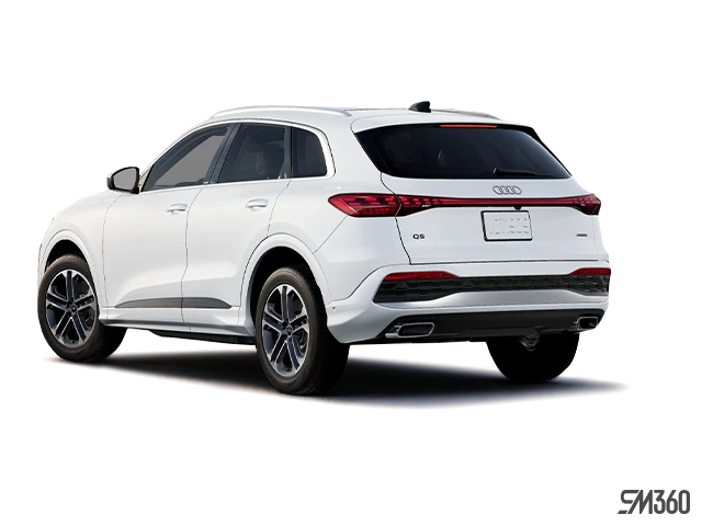 2025 Audi Q5 Progressiv, bílá, 7 872 km, dovoz Kanada — foto 2 z 3