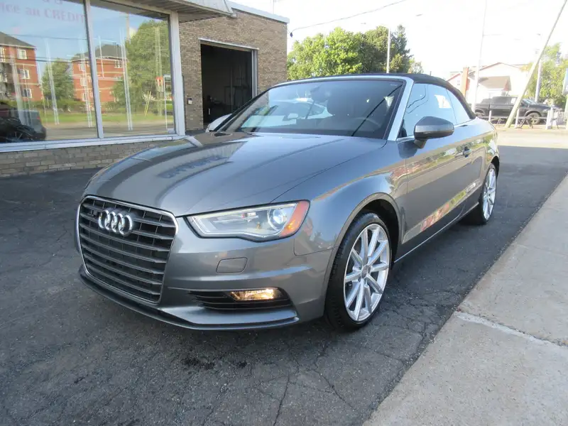 2015 Audi A3 2.0T Progressiv, šedá, 97 778 km, dovoz Kanada — foto 4 z 12