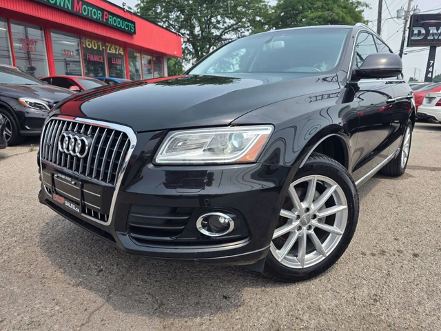 2016 Audi Q5 Technik, černá, 138 000 km, dovoz Kanada — foto 2 z 5