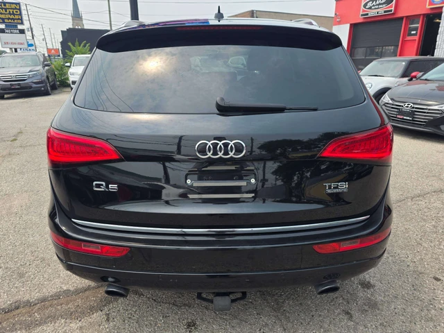 2016 Audi Q5 Technik, černá, 138 000 km, dovoz Kanada — foto 5 z 5