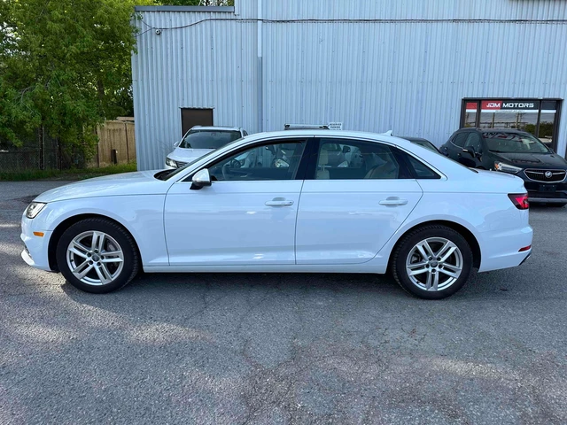 2019 Audi A4 Technik, bílá, 40 763 km, dovoz Kanada — foto 2 z 5