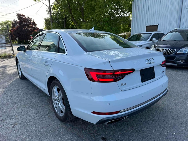 2019 Audi A4 Technik, bílá, 40 763 km, dovoz Kanada — foto 3 z 5