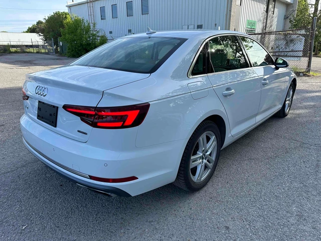 2019 Audi A4 Technik, bílá, 40 763 km, dovoz Kanada — foto 5 z 5