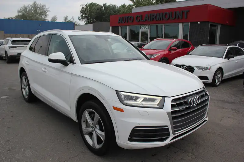 2018 Audi Q5 Progressiv, bílá, 154 619 km, dovoz Kanada — foto 7 z 12