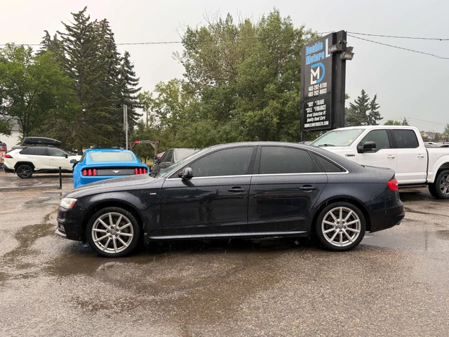 2015 Audi A4 Progressive plus, modrá, 154 045 km, dovoz Kanada — foto 2 z 19