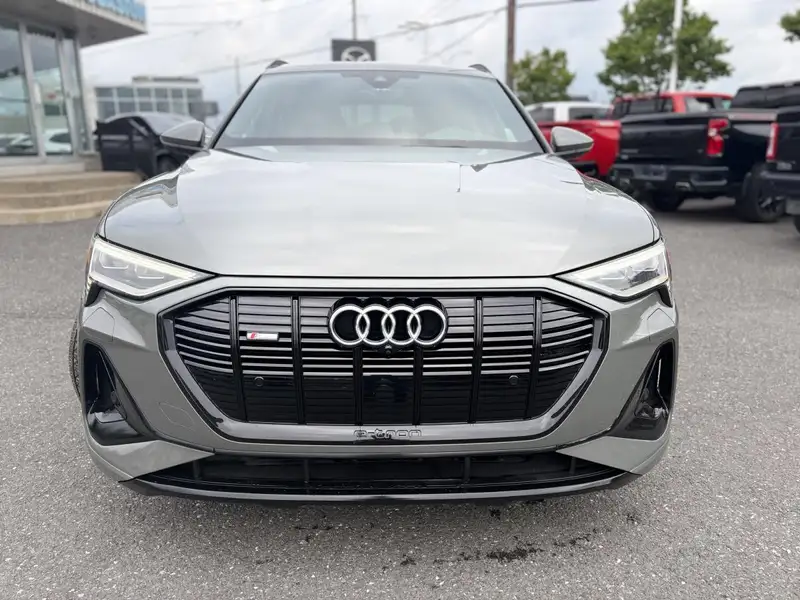 2022 Audi E-Tron Progressiv quattro, šedá, 50 498 km, dovoz Kanada — foto 3 z 12