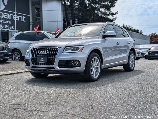 2017 Audi Q5 Technik, šedá, 88 108 km, dovoz Kanada — foto 2 z 5