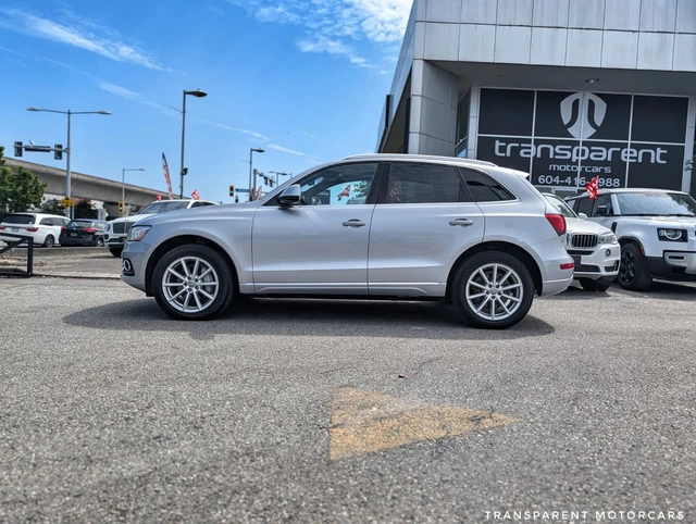 2017 Audi Q5 Technik, šedá, 88 108 km, dovoz Kanada — foto 4 z 5