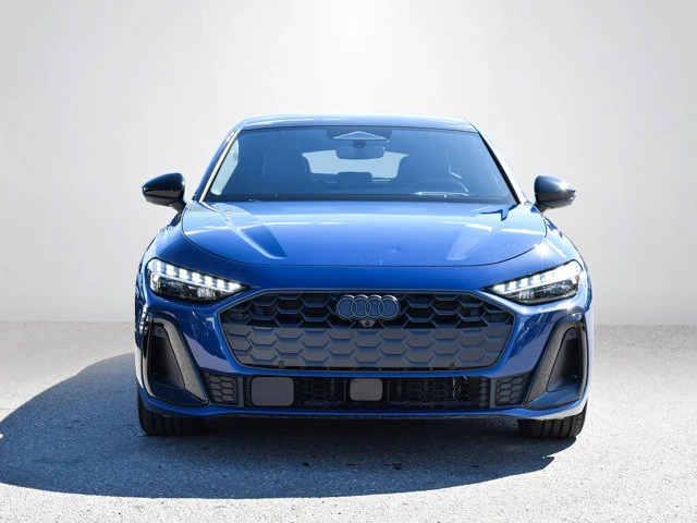 2025 Audi A5 Progressiv, modrá, 6 577 km, dovoz Kanada — foto 2 z 5