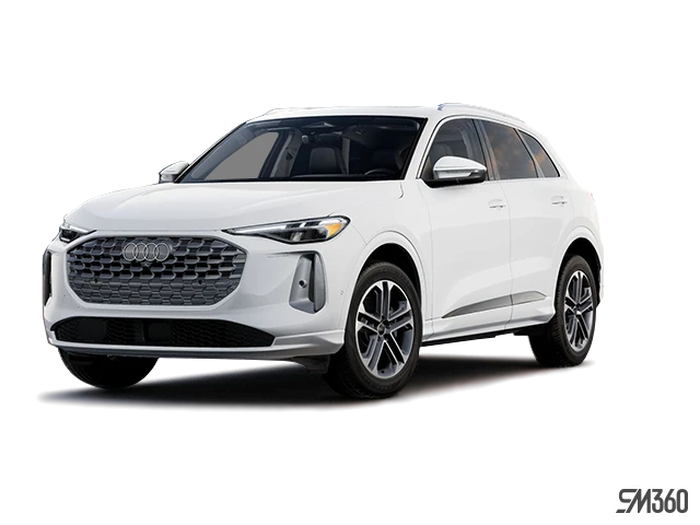 2025 Audi Q5 Technik, bílá, 90 km, dovoz Kanada — foto 3 z 5