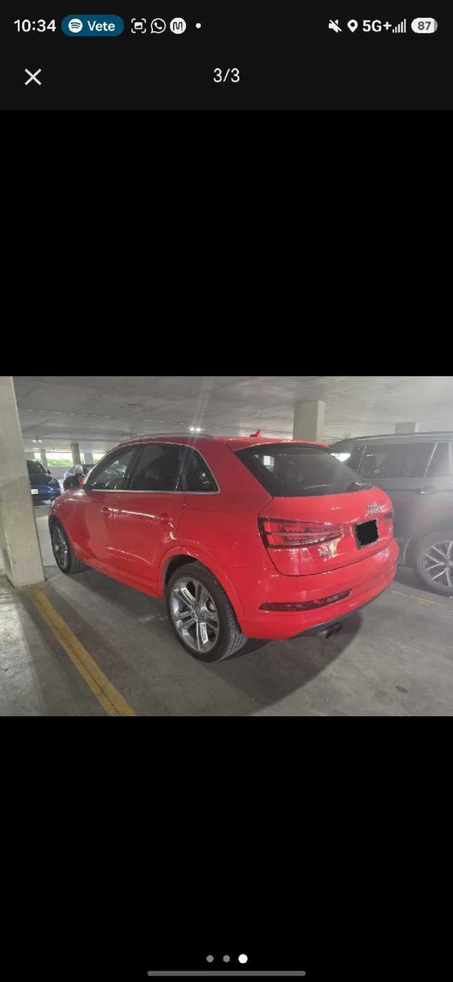 2016 Audi Q3 Sline, 211 000 km, dovoz Kanada — foto 2 z 3