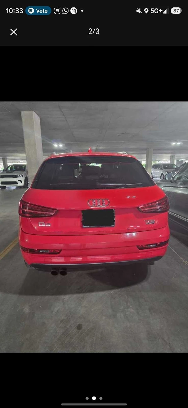 2016 Audi Q3 Sline, 211 000 km, dovoz Kanada — foto 3 z 3