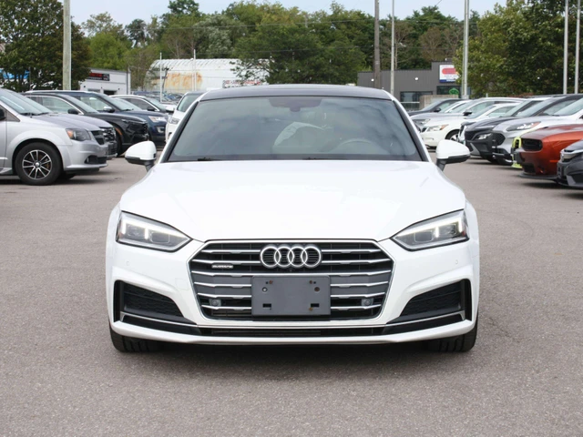 2018 Audi A5 2.0 Progressiv, bílá, 93 784 km, dovoz Kanada — foto 2 z 20