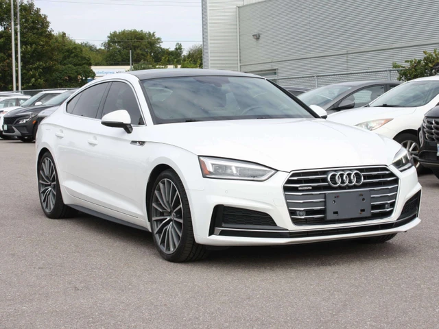 2018 Audi A5 2.0 Progressiv, bílá, 93 784 km, dovoz Kanada — foto 3 z 20