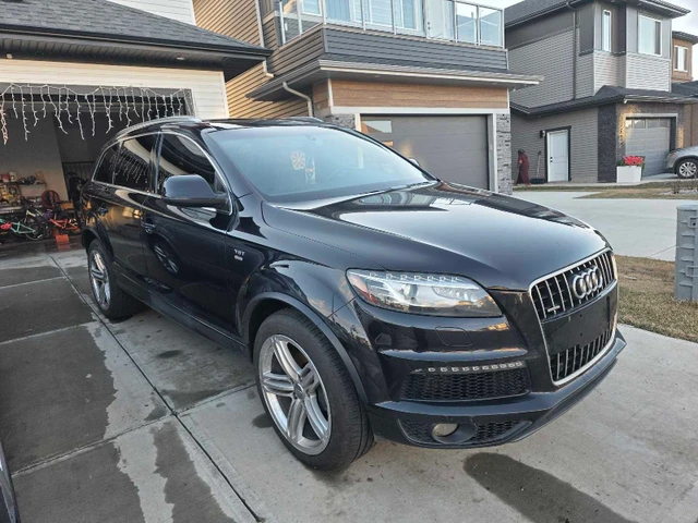 2012 Audi Q7, černá, 165 250 km, dovoz Kanada — foto 2 z 5