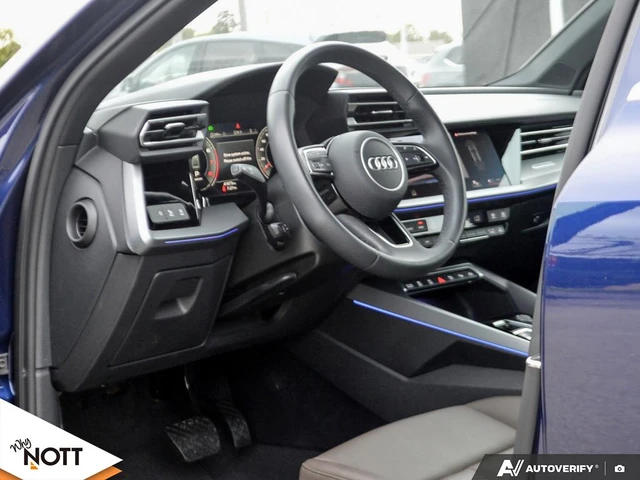 2025 Audi A3 Progressiv, 41 900 km, dovoz Kanada — foto 13 z 20
