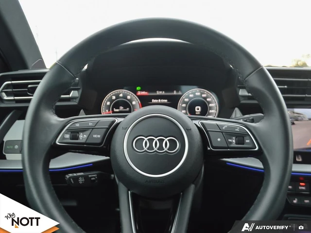 2025 Audi A3 Progressiv, 41 900 km, dovoz Kanada — foto 14 z 20