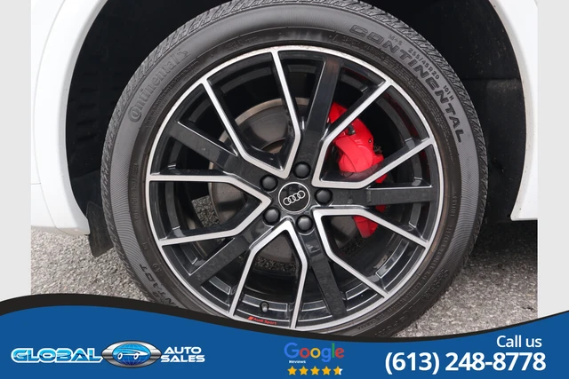 2025 Audi Q5 Progressiv, bílá, 16 771 km, dovoz Kanada — foto 4 z 5