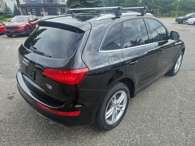 2014 Audi Q5 2.0L Progressiv, černá, 131 136 km, dovoz Kanada — foto 3 z 9