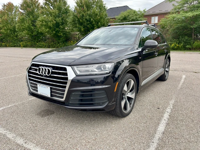2018 Audi Q7, černá, 178 000 km, dovoz Kanada — foto 2 z 5
