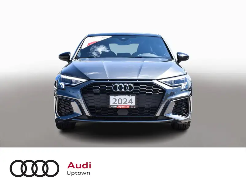 2024 Audi A3 Progressiv, 27 899 km, dovoz Kanada — foto 4 z 12