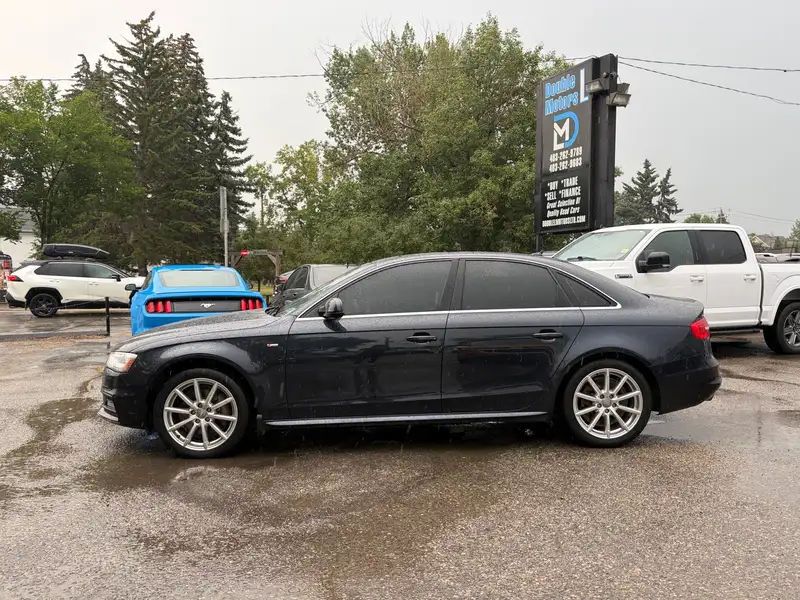 2015 Audi A4 Progressive plus, modrá, 154 045 km, dovoz Kanada — foto 2 z 12