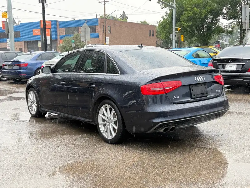 2015 Audi A4 Progressive plus, modrá, 154 045 km, dovoz Kanada — foto 3 z 12